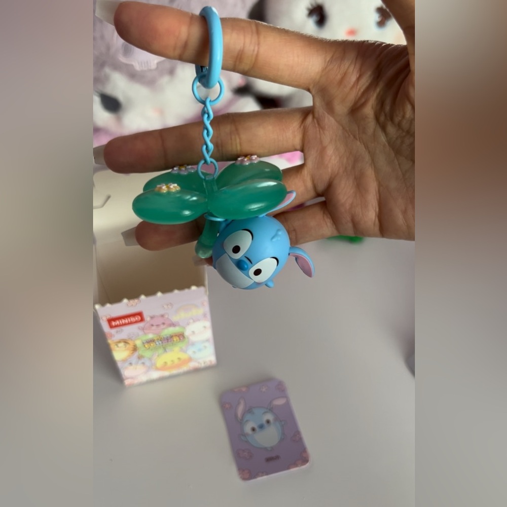 Disney Ufufy Surprise Box Pendant charm keychain blind box - Stitch